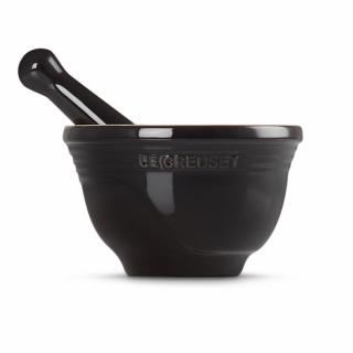 Le Creuset - keramický mažiar 0,3 l čierny