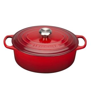 Le Creuset - Liatinový hrniec oválny s pokrievkou 31 cm/6,3 l červený