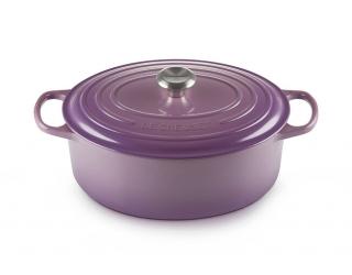 Le Creuset - Liatinový hrniec oválny s pokrievkou 31 cm/6,3 l fialový