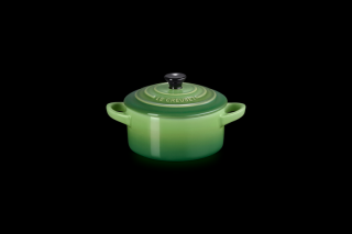 Le Creuset - mini hrniec 10 cm/ 0,25 l Bamboo Green