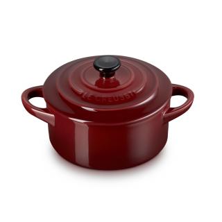 Le Creuset - mini hrniec 10 cm/ 0,25 l - Garnet, bordová