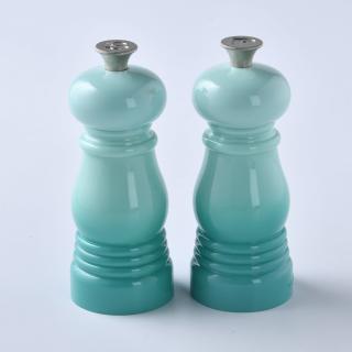 Le Creuset  - mlynček na korenie a soľ, set 2 ks Mint - mentolová