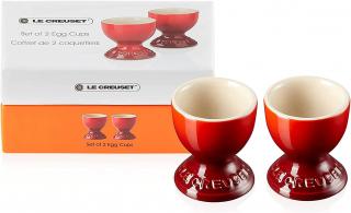 Le Creuset -  set 2 ks stojanov na vajíčka červený