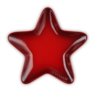 Le Creuset - Tanier Hviezdička 20 cm červený