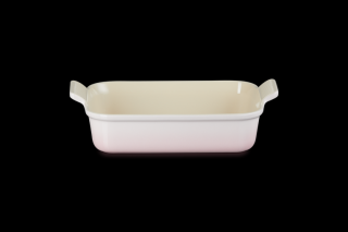 Le Creuset - tradičná zapekacia misa obdĺžniková 26 x 19 cm ružová