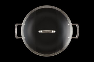 Le Creuset - Wok  nerezový s pokrievkou 30 cm, 4,8 l, 3-PLY