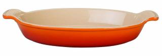 Le Creuset - zapekacia misa oválna 36 cm/2,0 l oranžová