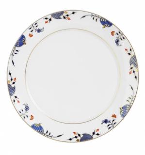 Meissen - No 41 Noble Blue - plytký tanier