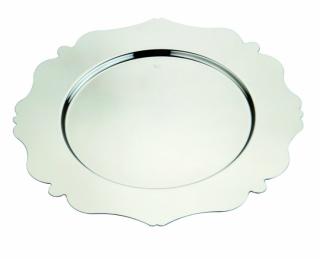 MEPRA - okrúhly podkladový tanier 32 cm Dolce Vita - nerezová oceľ