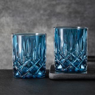 Nachtmann - set 2 ks pohárov na whisky 295ml , farba vintage modrá - Noblesse