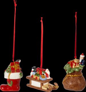 Nostalgic Ornaments - darčeky, set 3ks - Villeroy & Boch
