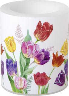 Sviečka Tulipány 10,5 cm - IHR