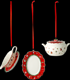 Toy's Delight Decoration - Ornament set 3ks, servírovací - Villeroy & Boch