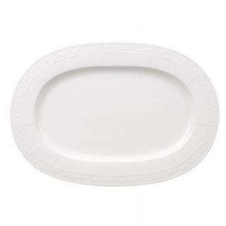 Villeroy & Boch - oválny tanier 41 cm - White Pearl