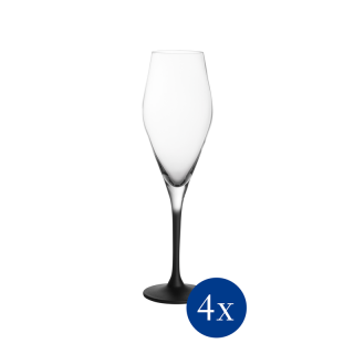 Villeroy & Boch - poháre na šampanské 0,27l , Set 4 ks - Manufacture Rock
