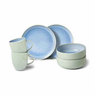 Villeroy & Boch -  Raňajkový Set 6ks pre dvoch- Crafted Blueberry