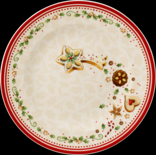 Villeroy & Boch - raňajkový tanier 21,5 cm Padajúca hviezda - Winter Bakery Delight