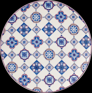 Villeroy & Boch - šalátový tanier 21cm - Indigo Caro