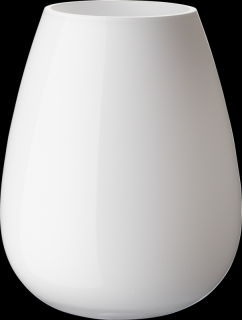 Villeroy & Boch - váza Drop 22,8 cm - arktická biela