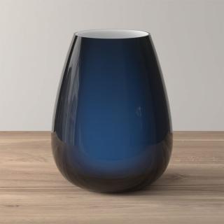 Villeroy & Boch - váza Drop 22,8 cm - tmavomodrá
