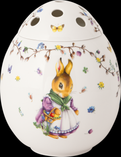 Villeroy & Boch  - váza vajce so zajačikmi, 21 cm - Spring Fantasy