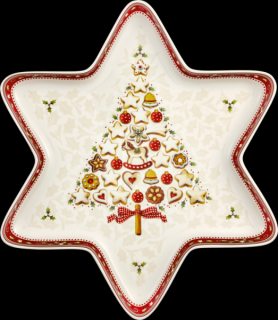 Villeroy & Boch - veľká misa Hviezda 37,5 x 33 cm - Winter Bakery Delight