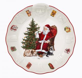 Villeroy & Boch - veľká misa Santa so stromčekom - Toy's Fantasy