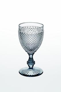 Vista Alegre - dvojfarebný pohár na víno / vodu 0,28l - sivý, Bicos