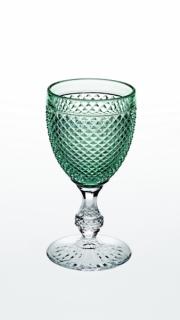 Vista Alegre -  dvojfarebný pohár na víno / vodu - zelený, Bicos