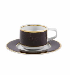 Vista Alegre - kávová šálka 0,1l + podšálka - Carrara