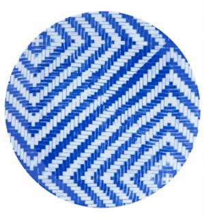 Vista Alegre - plytký tanier modrý 27,7 cm - Olhar O Brasil