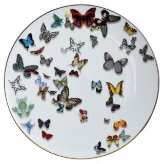 Vista Alegre - servírovací tanier 33 cm - Butterfly Parade