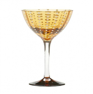 Zafferano - koktejl pohár Perle 15,6cm/0,23l - žltý