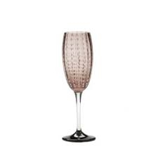 Zafferano - pohár na šampanské - ametyst