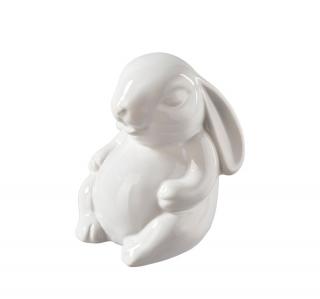 Zajačik 8 x 11 cm biely - Florissima