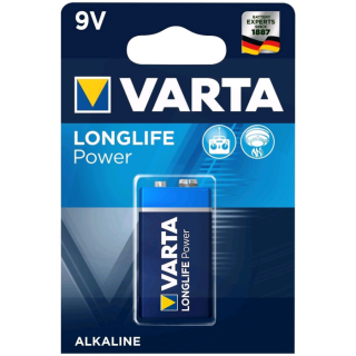 Batéria alkalická 9V VARTA