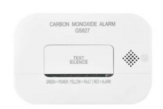 Detektor oxidu uhoľnatého v miestnosti GS827 (P56402)