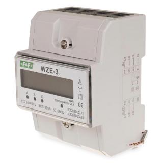 Digitálny elektromer 3P 80A (WZE-3)