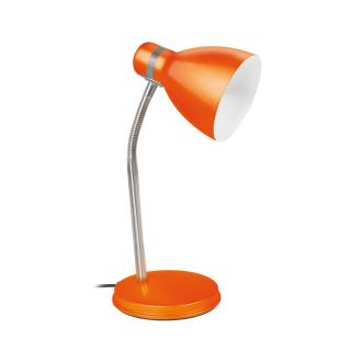 Kancelárska lampa ZARA oranžová (07563)