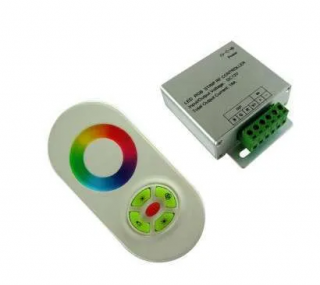 LED ovládač RGB dotykový, biely CS311W