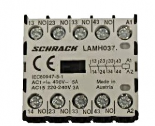 Mikrostýkač pomocný 4 zapínacie, 3A, 230VAC  ( LAMH0373)