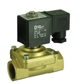 elektromagnetický ventil G1  1901-KB DA, 230VAC, 2/2, NC, 0,5-16bar, zatvorený, 1901-KBNF016-250-230AC
