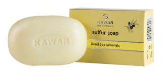 Kawar Sírové mydlo s minerálmi z Mŕtveho mora 120g