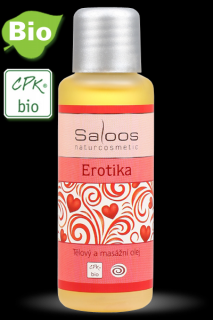 Saloos Telový a pleťový masážny olej Erotika, 50ml