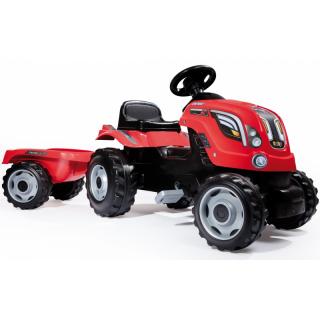 Šliapací traktor s prívesom Smoby Farmer XL