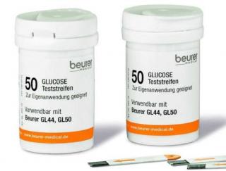 BEURER GL44/50 testovacie prúžky