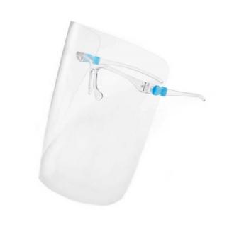 Ochranný štít na tvár s okuliarovým rámom/ ELROMED / OK12 / 10 ks