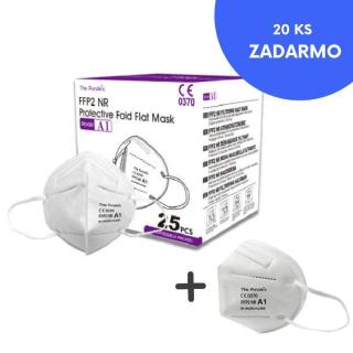 The Purples Respirátor FFP2 NR A1 100ks + 20 ks ZADARMO