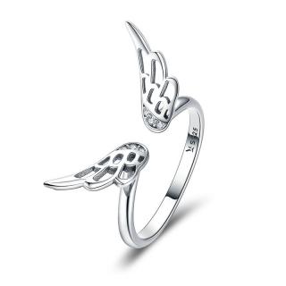 Royal Fashion prsteň Anjelské krídla SCR457 Velikost: Univerzální 52-60 mm
