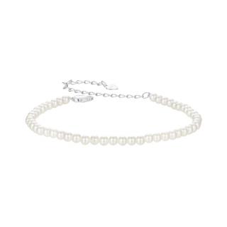 Royal Fashion strieborný perlový náramok SCB280